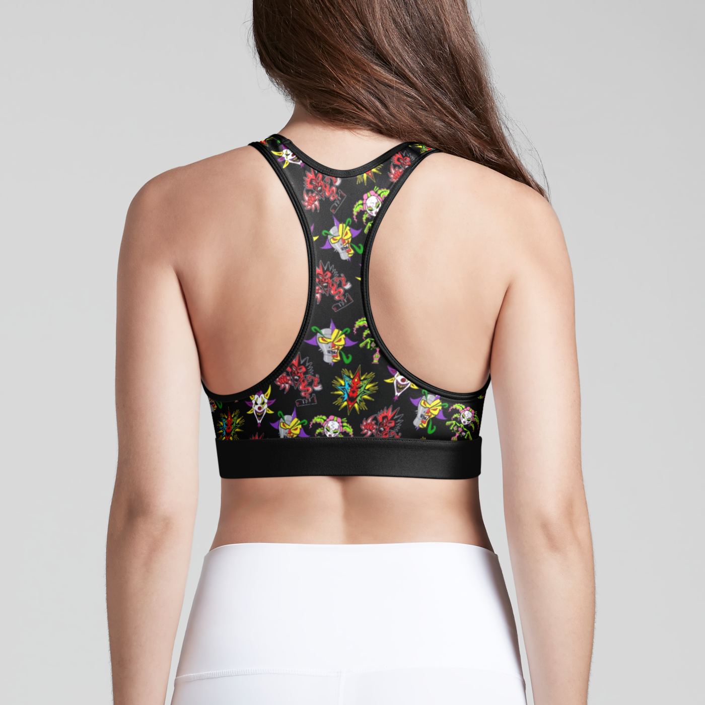 2nd 6 Jokers Racerback Sports Bra