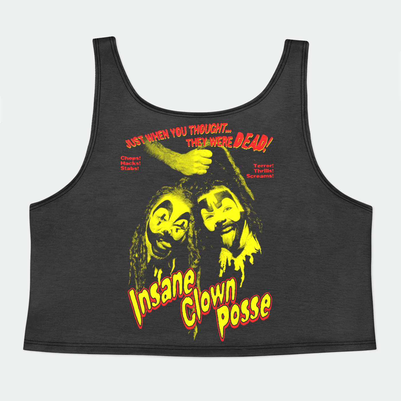 Thought They Were Dead Womens Crop Tank Top