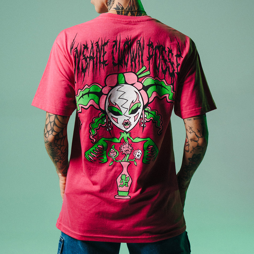 "Yum Yum Bedlam" T-Shirt In Pink