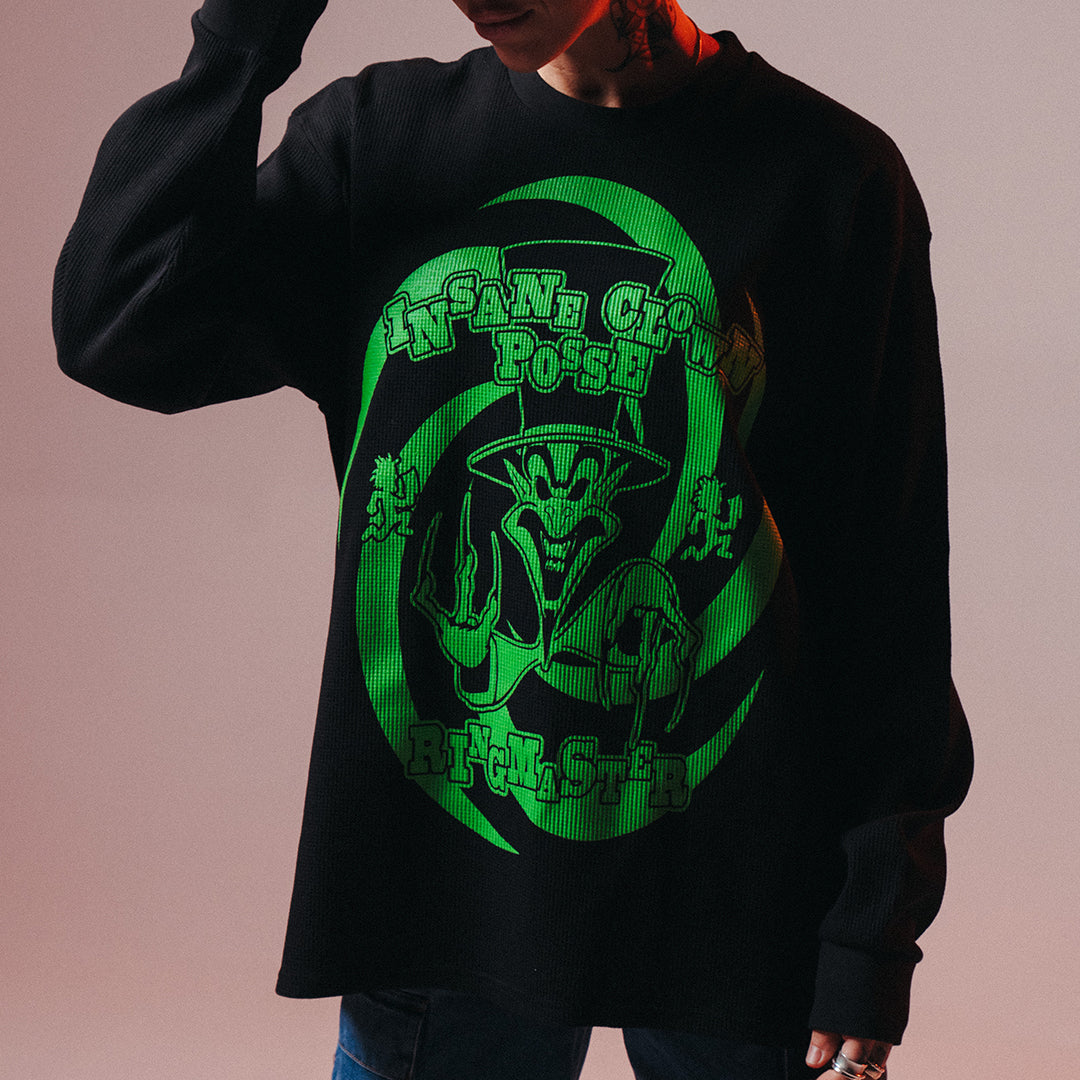 "Ringmaster Round" Long Sleeve Thermal Shirt