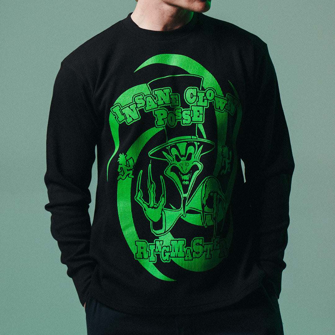 "Ringmaster Round" Long Sleeve Thermal Shirt