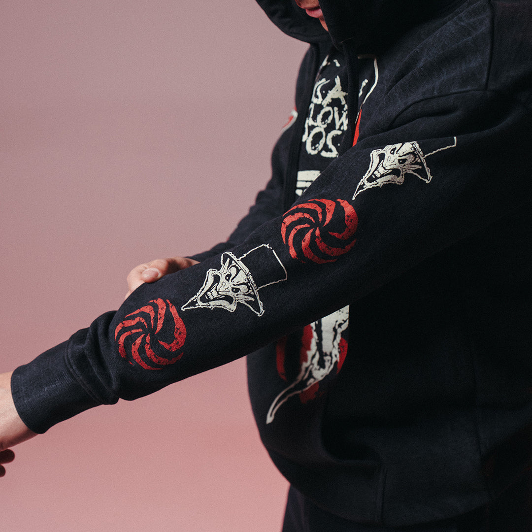 "Ringmaster Spiral" Pullover Hoodie