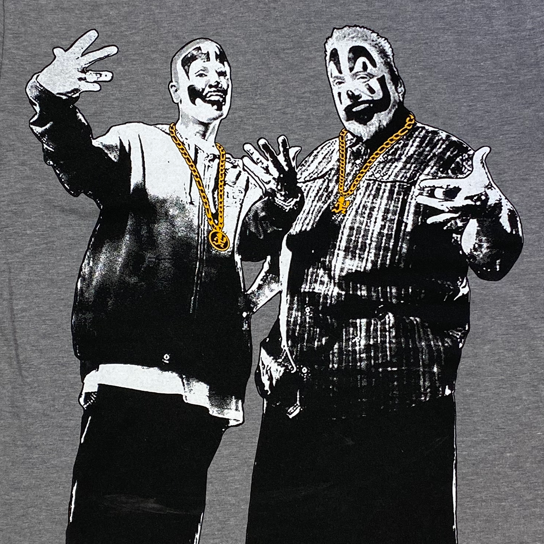 "Whadup" T-Shirt In Heather Grey
