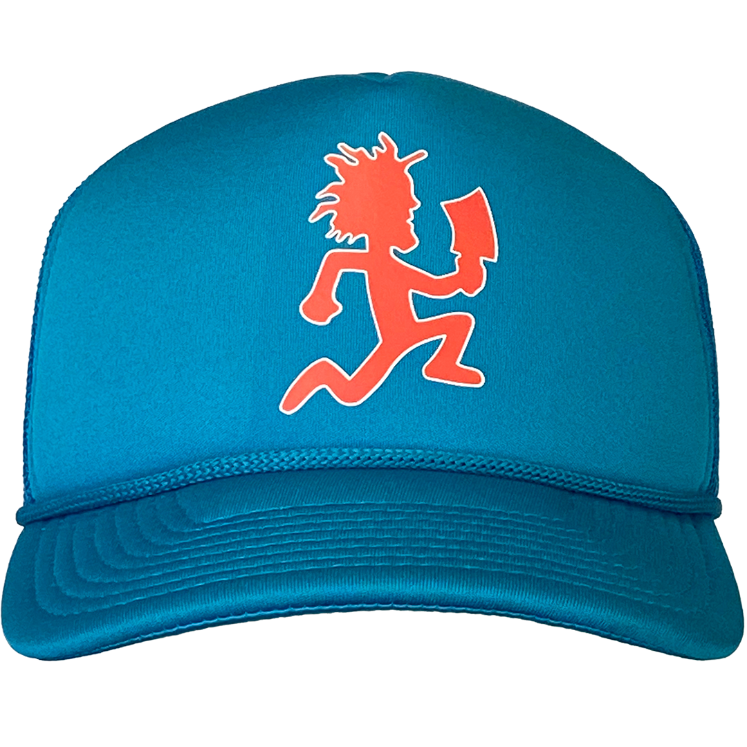 "Hatchetman" Trucker Hat In Blue