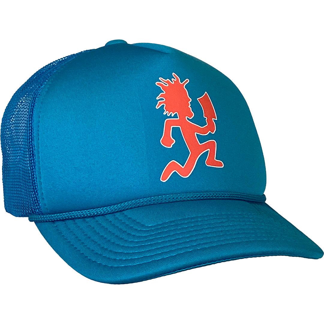 "Hatchetman" Trucker Hat In Blue