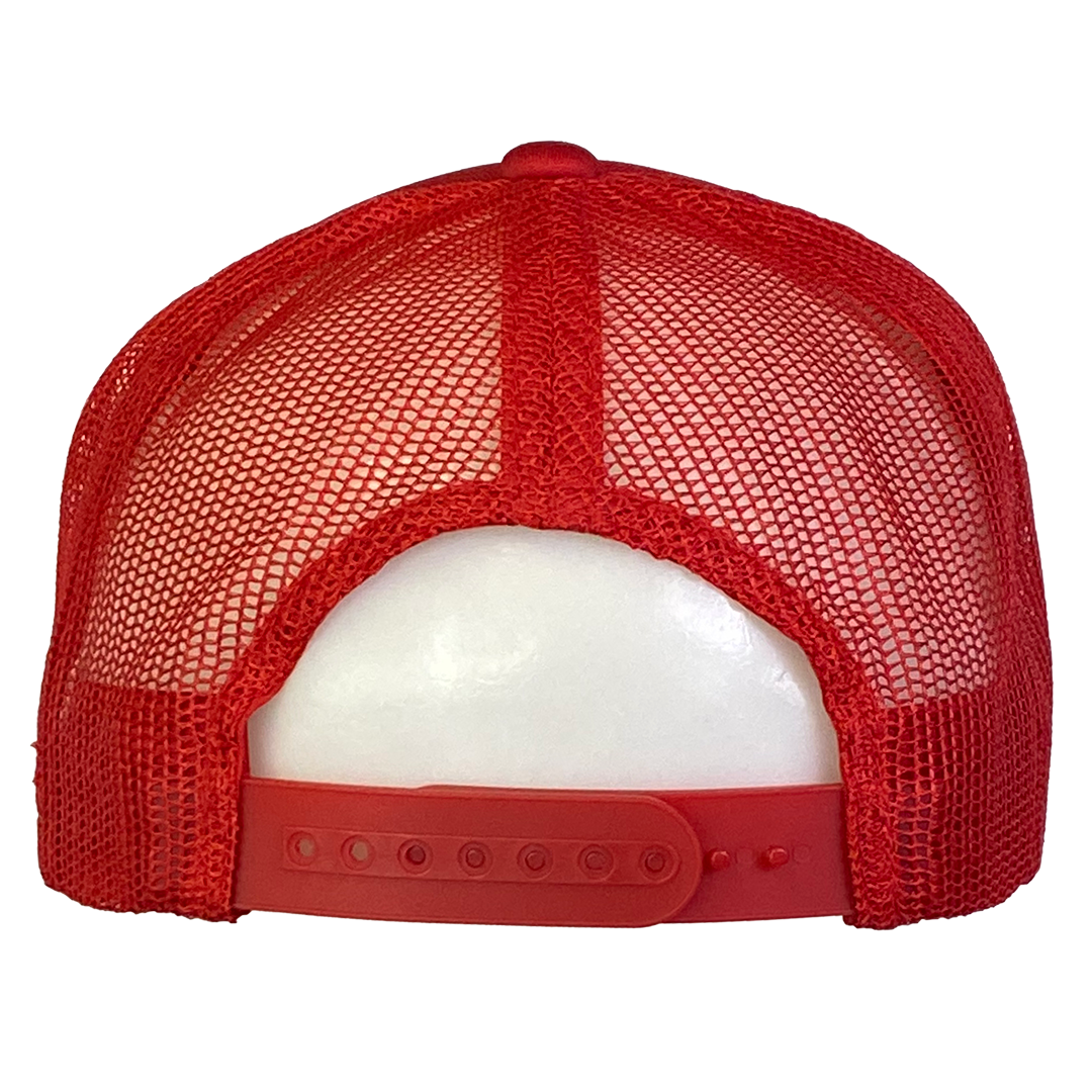 "Spooky Clowns" Trucker Hat In Red
