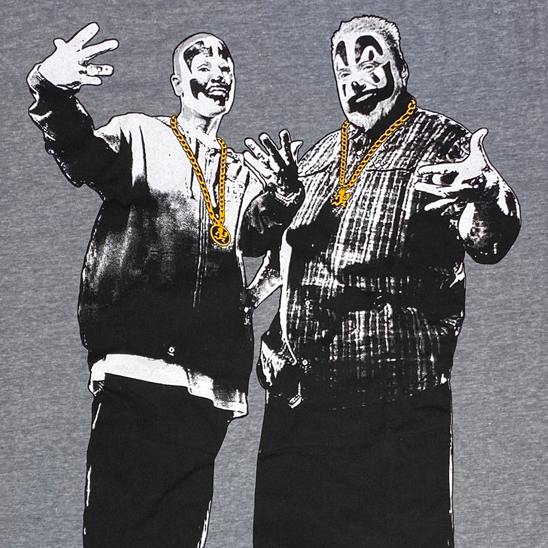 "Whadup" T-Shirt In Heather Grey