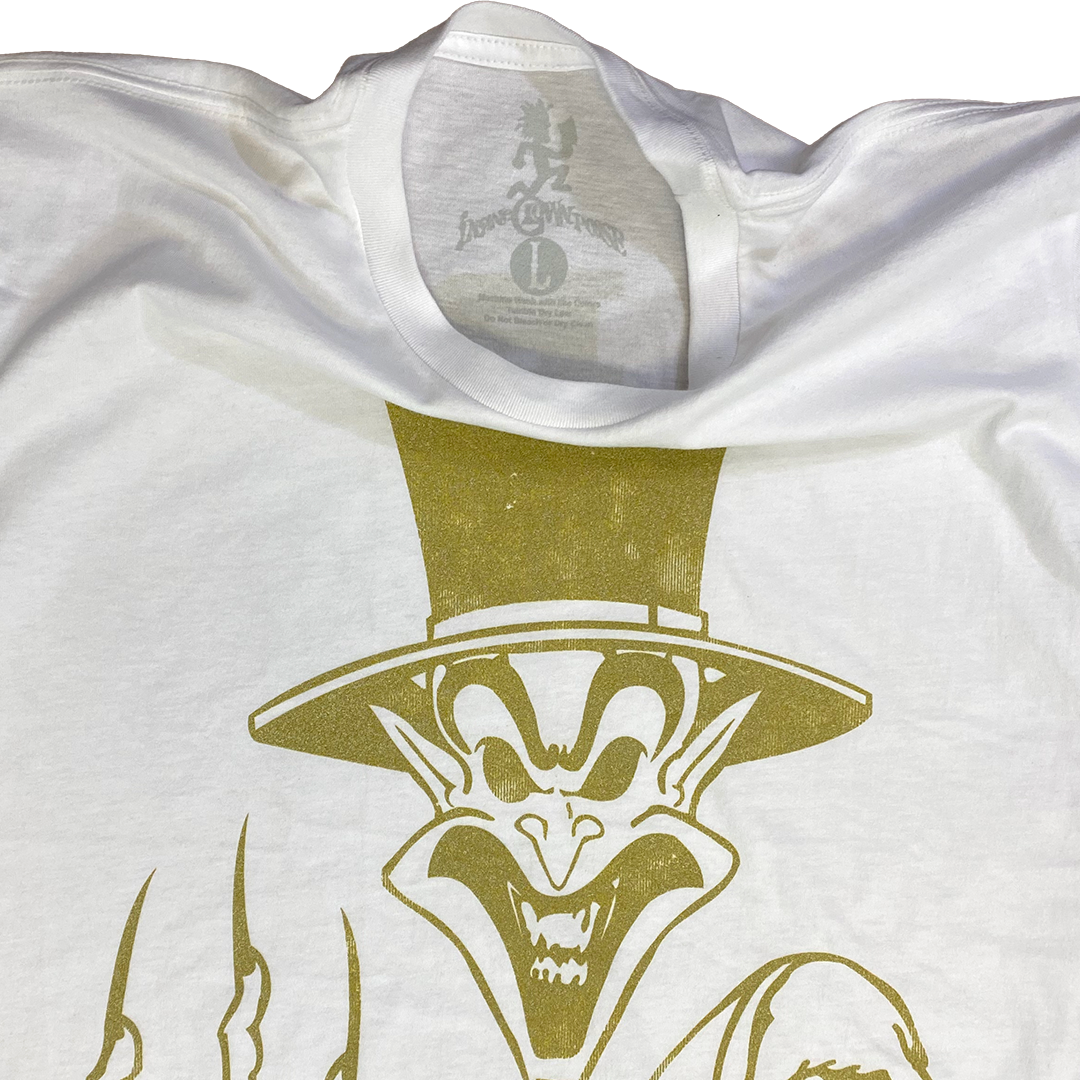 "Ringmaster Vintage" T-Shirt In White