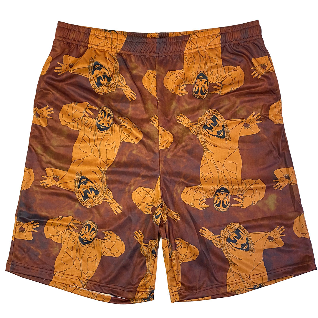 "Terror Wheel" All Over Print Shorts