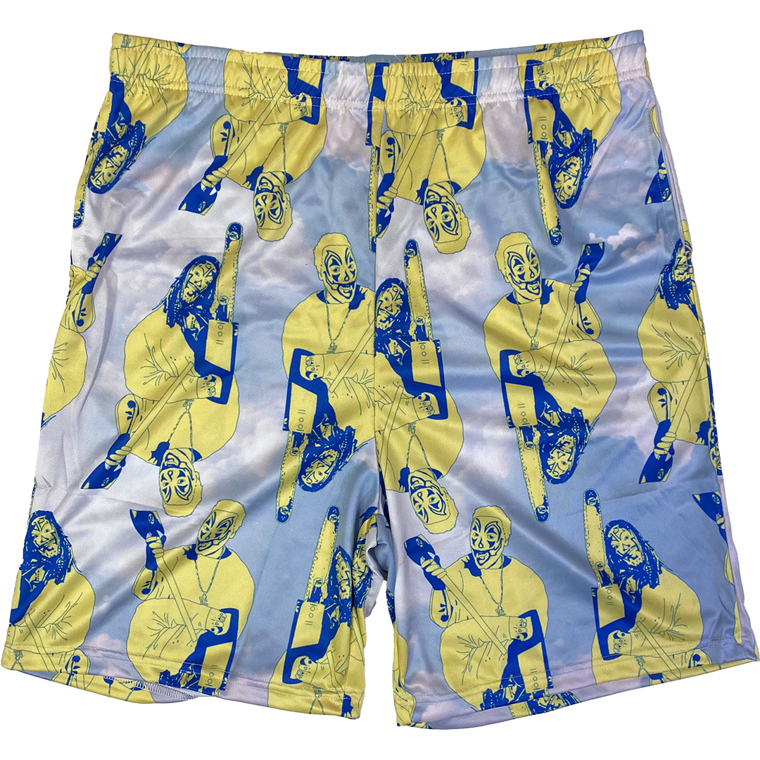 "Shangri-La" All Over Print Shorts