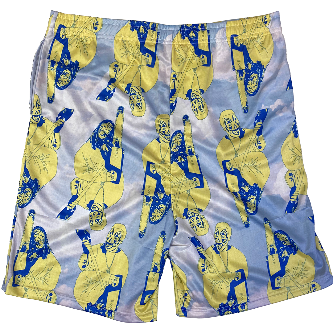 "Shangri-La" All Over Print Shorts