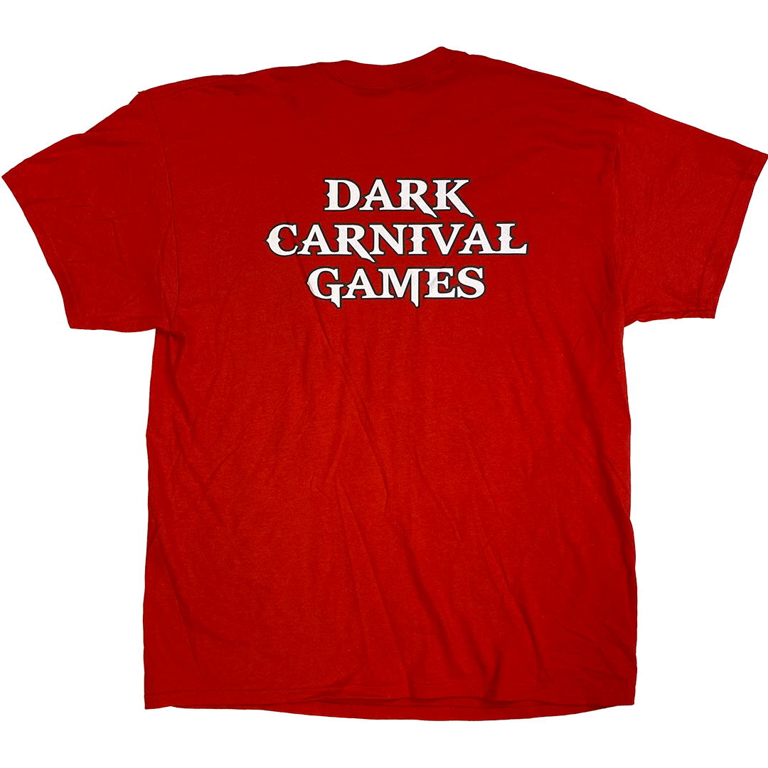 "Dark Carnival Games 2025" T-Shirt In Red