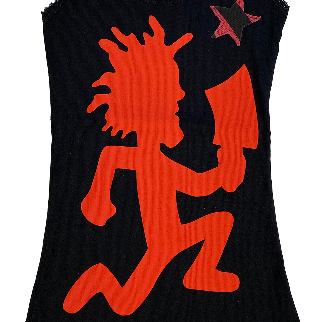 "Hatchetman" Embroidered Star Womens Tank Top