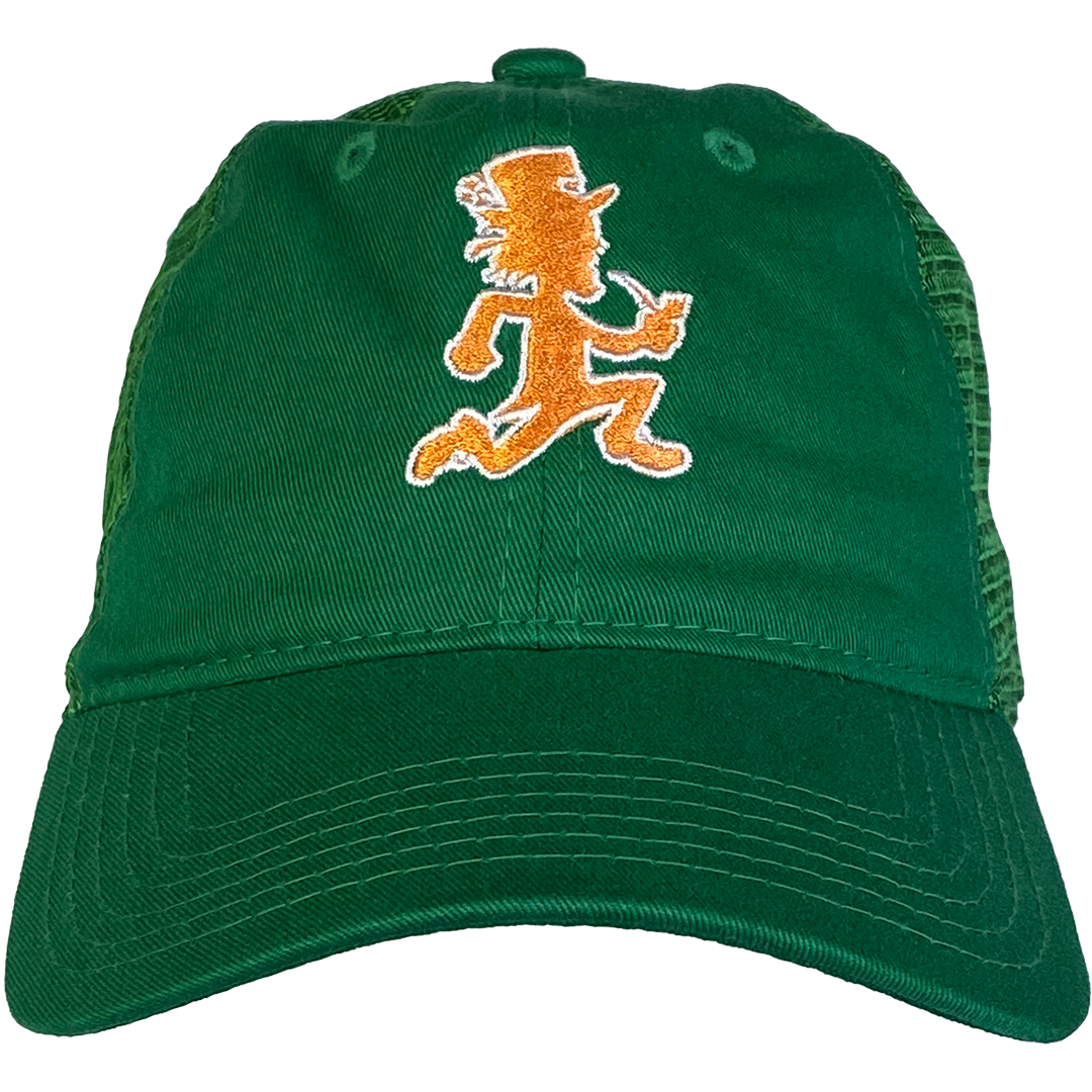 "Luckyman" Dad Hat In Green