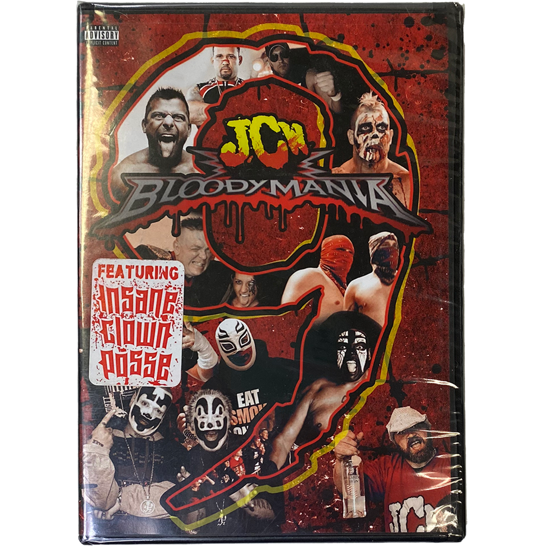 JCW "BLOODYMANIA 9" DVD