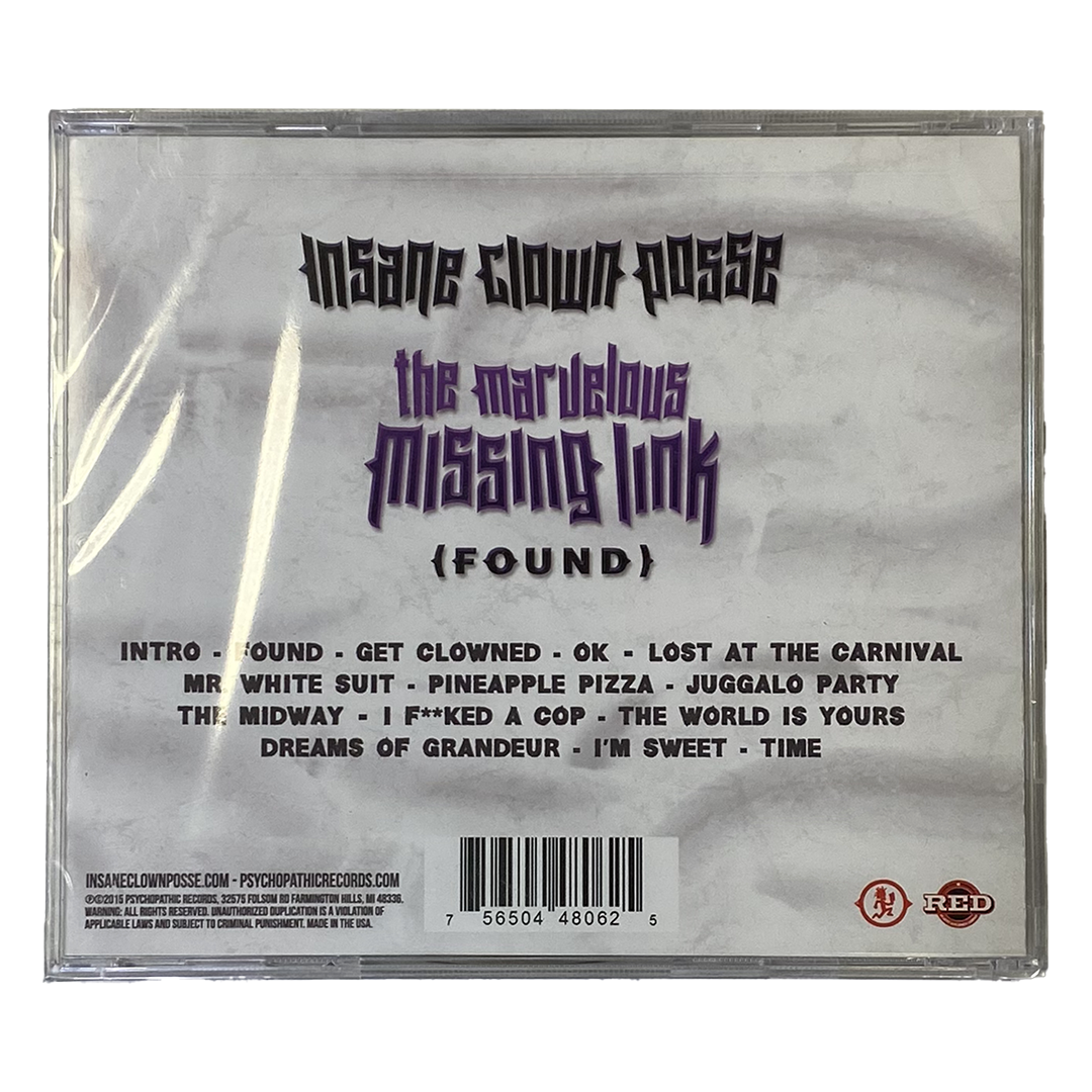 "The Marvelous Missing Link : Found" CD