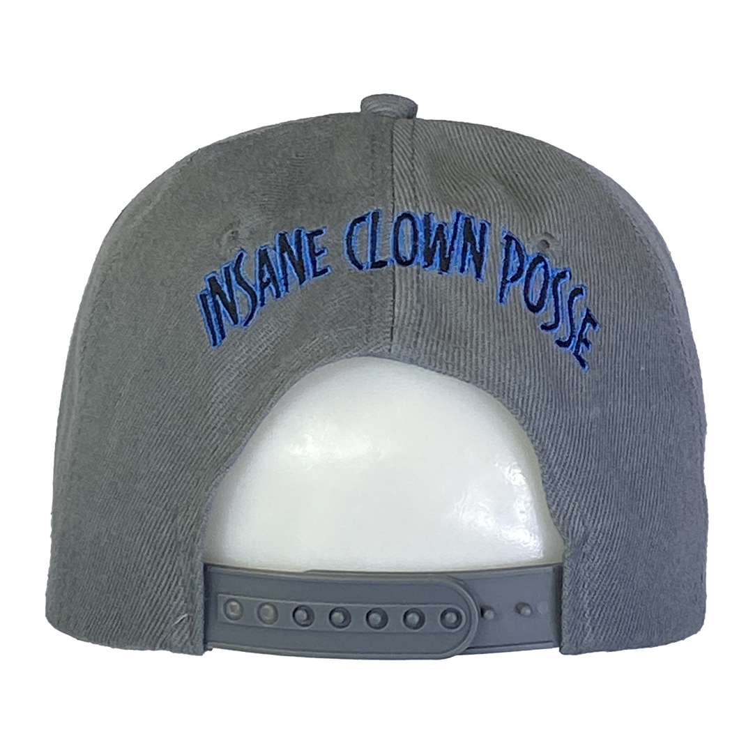 "Insane Clown Posse" Snapback Hat In Grey