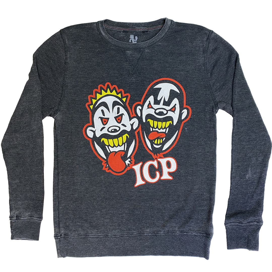 "BB Faces" Long Sleeve Thermal Shirt