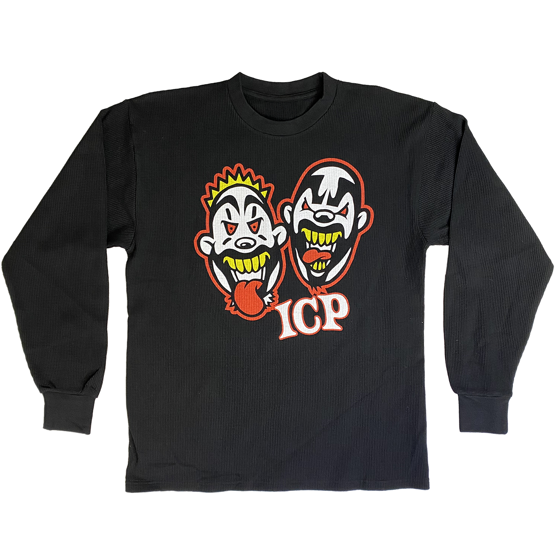 "BB Faces" Long Sleeve Thermal Shirt