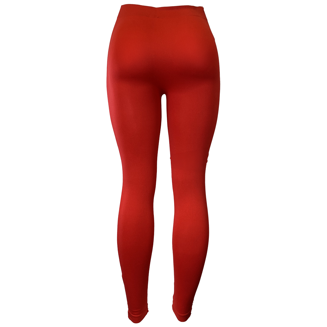 "Spooky Clowns" Women's Leggings In Red