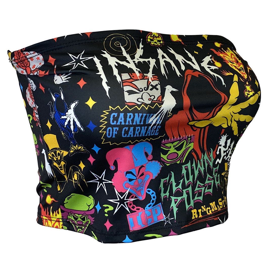 "Joker Collage" Women's Tube Top