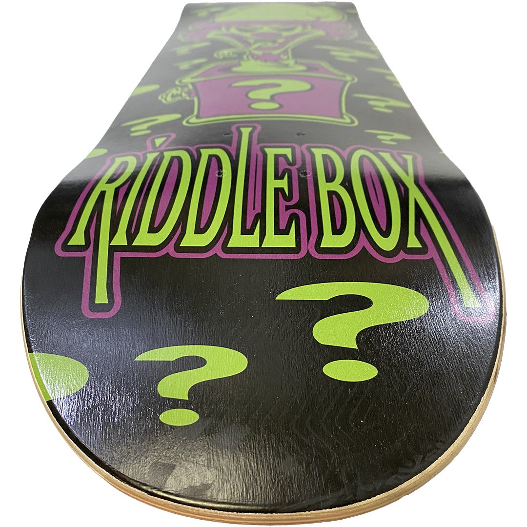 "Riddle Box" Skate Deck