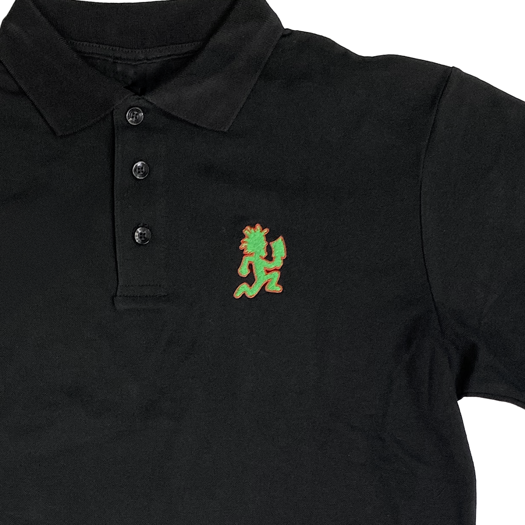 "Hatchetman Green" Embroidered Polo Shirt