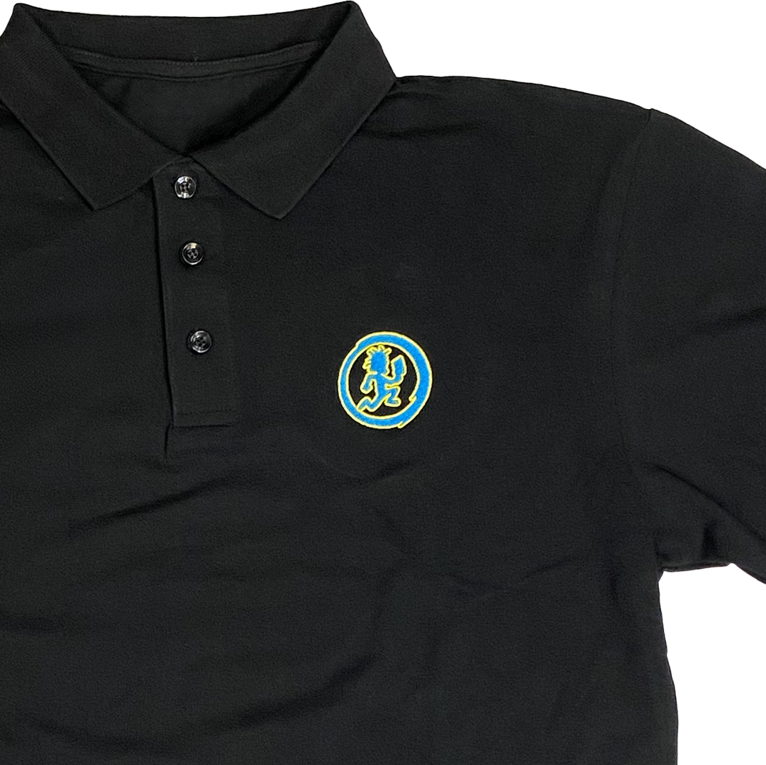 "Hatchetman Circle" Embroidered Polo Shirt
