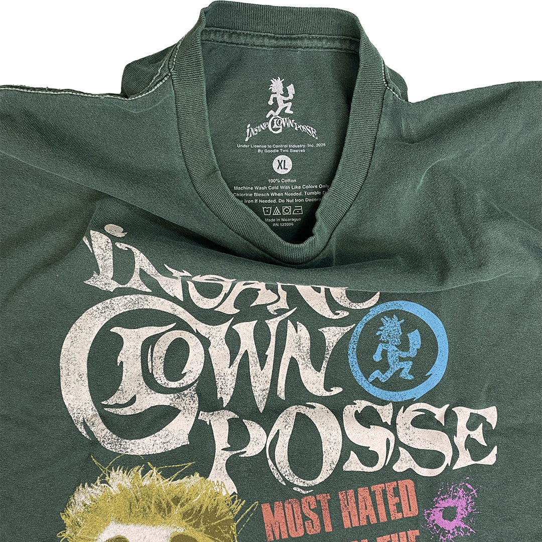 "Most Hated In The World" T-Shirt In Green