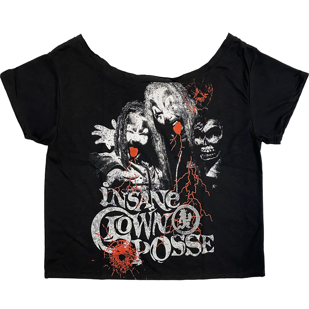 "Lightning Tongue" Womens Scoop Neck T-Shirt