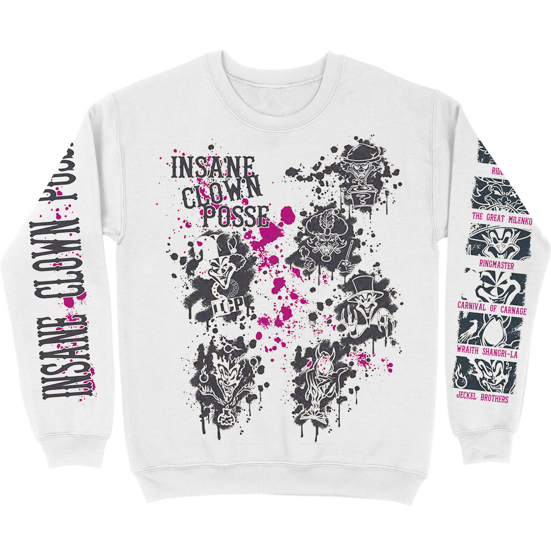 "Splatter Jokers" Crewneck Sweatshirt