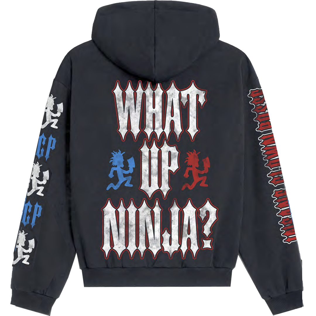 "What Up Ninja" Zip Hoodie