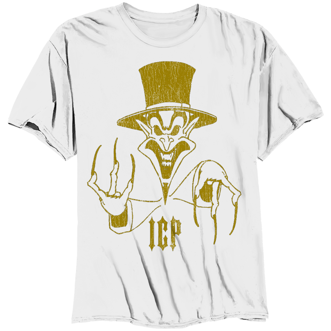 "Ringmaster Vintage" T-Shirt In White