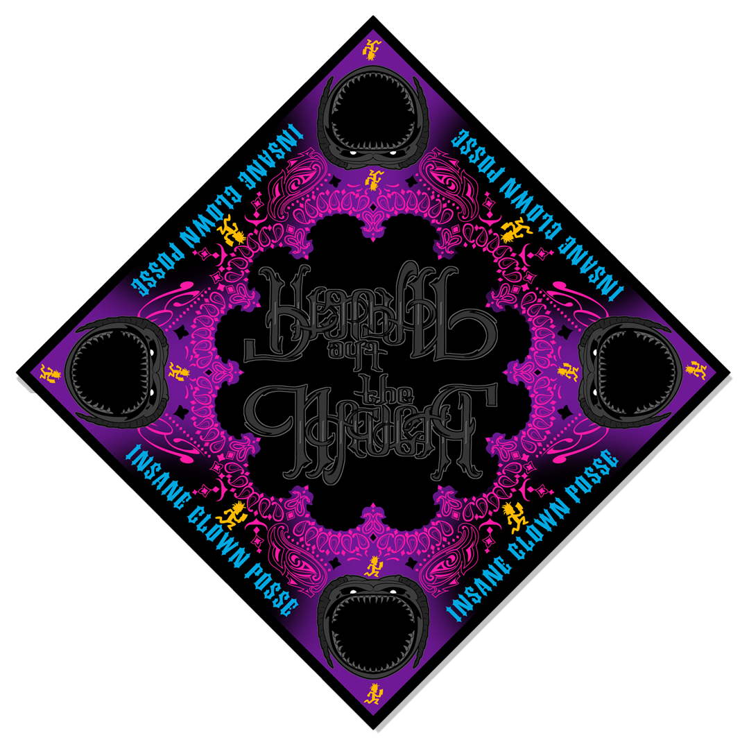 Corner Naughts in Color Bandana