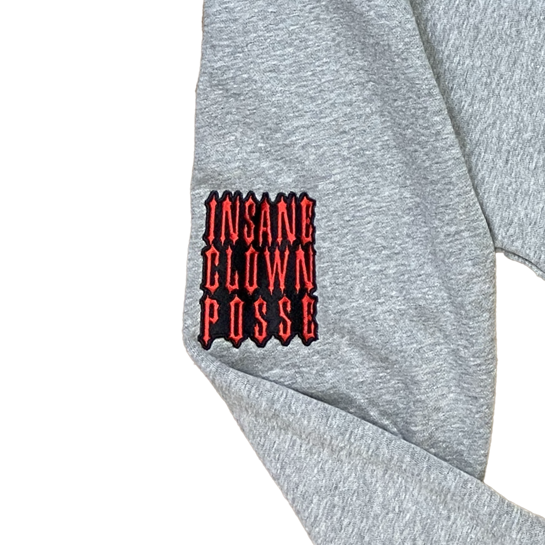 "Hatchetman Red" Embroidered Zip Fleece Bomber