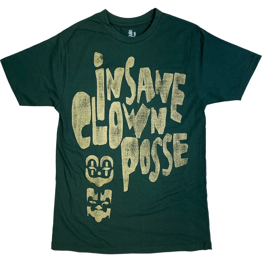 "Face Paint" T-Shirt In Green