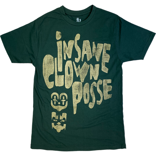 "Face Paint" T-Shirt In Green