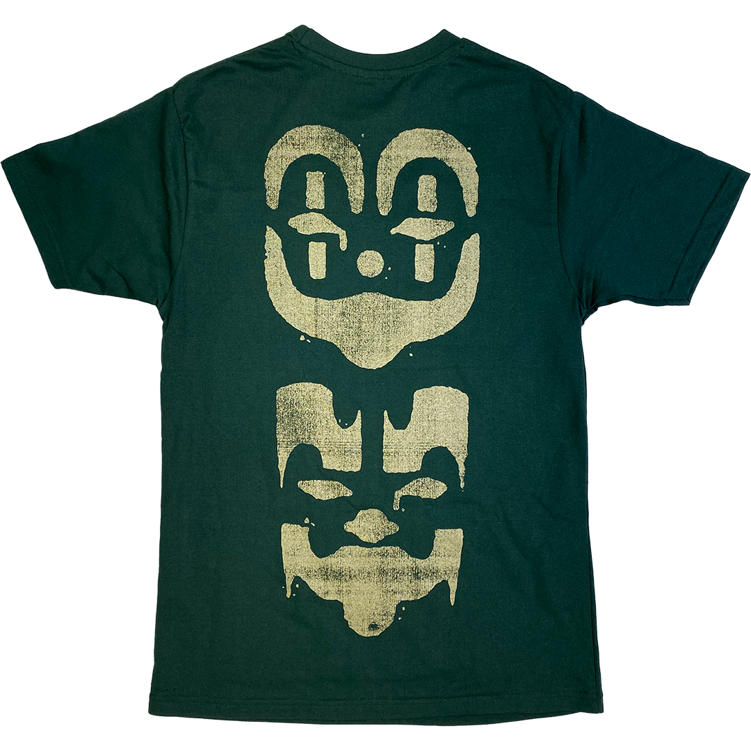 "Face Paint" T-Shirt In Green