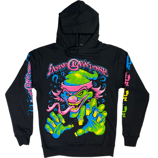 "Gonna Get Ya Clown" Pullover Hoodie In Black