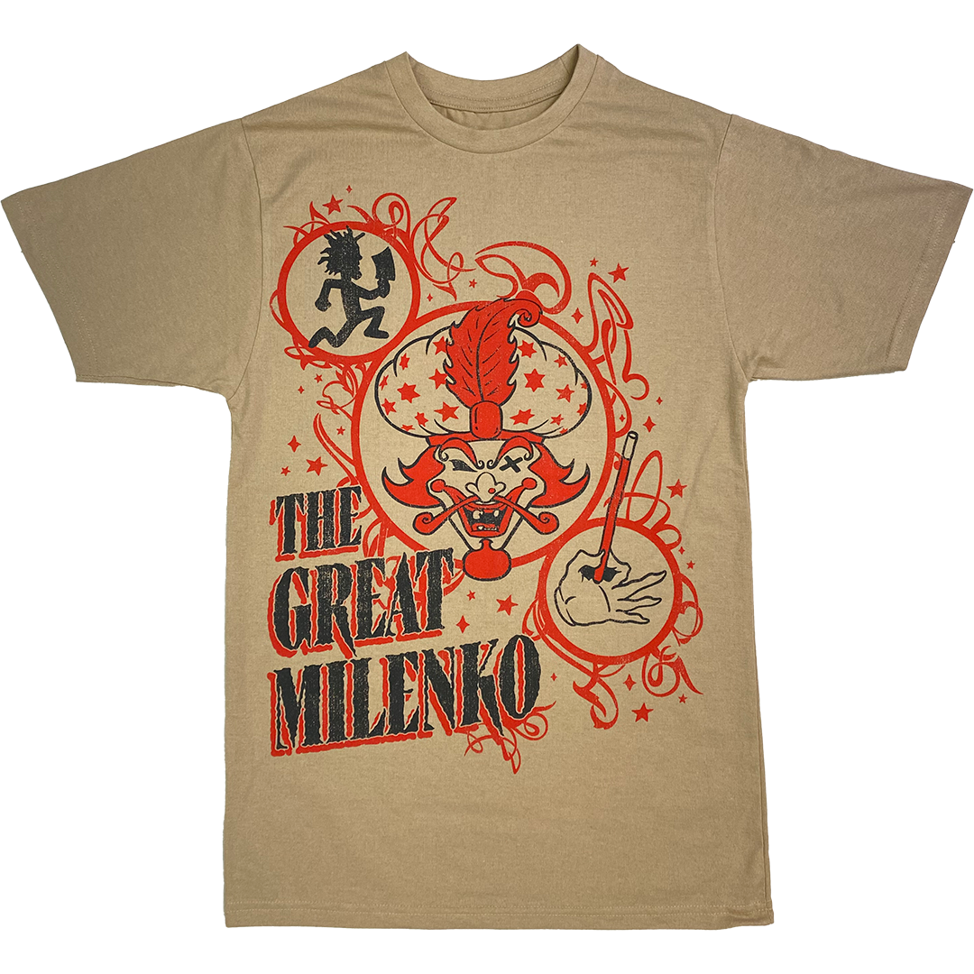 "The Great Milenko" T-Shirt In Tan