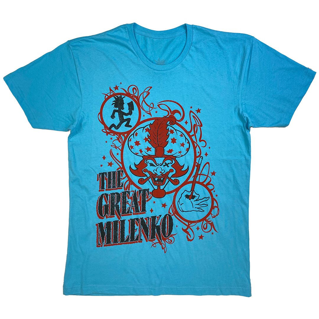 "The Great Milenko" T-Shirt In Pacific Blue