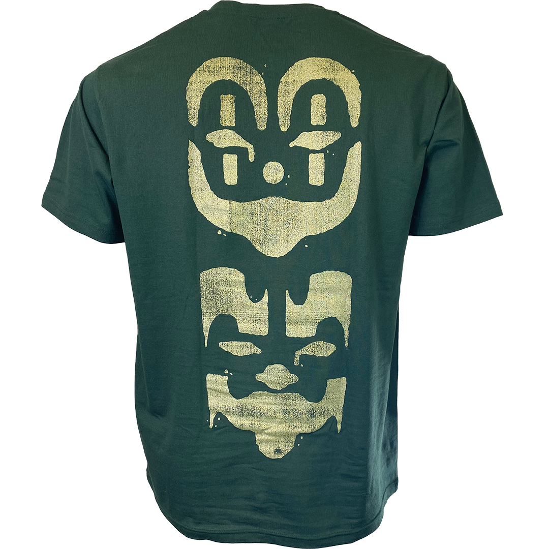 "Face Paint" T-Shirt In Green