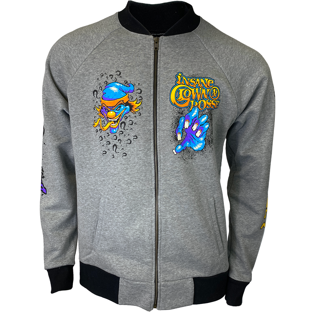 "Gonna Get Ya Clown" Fleece Bomber Jacket