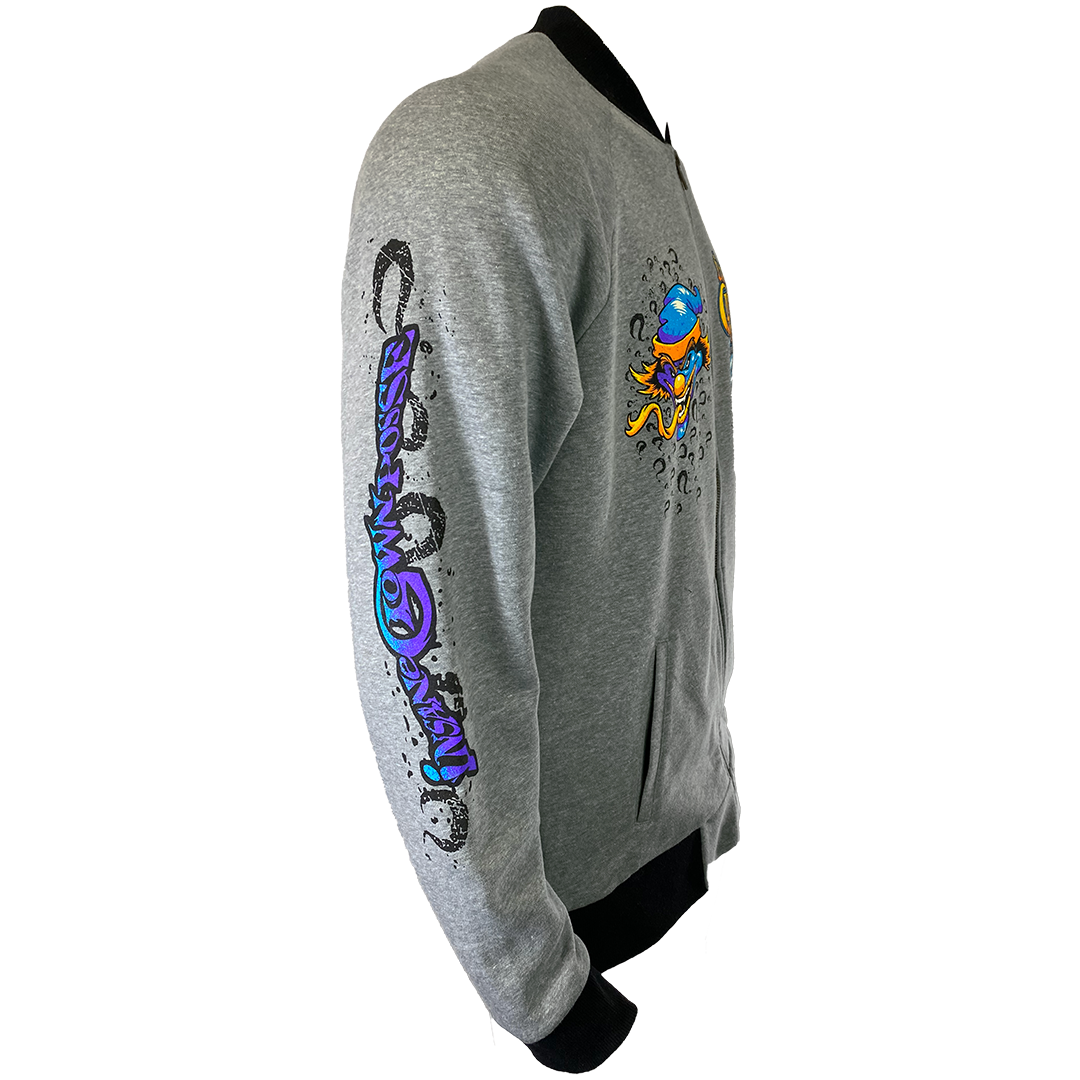 "Gonna Get Ya Clown" Fleece Bomber Jacket