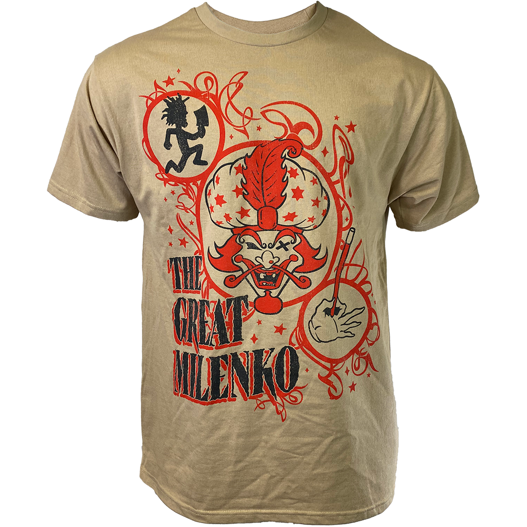 "The Great Milenko" T-Shirt In Tan