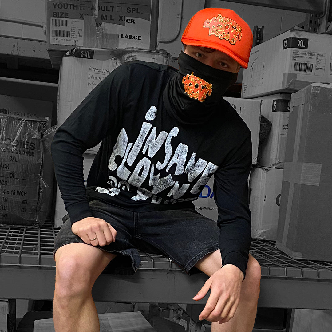 "Stack Logo" Trucker Hat In Orange