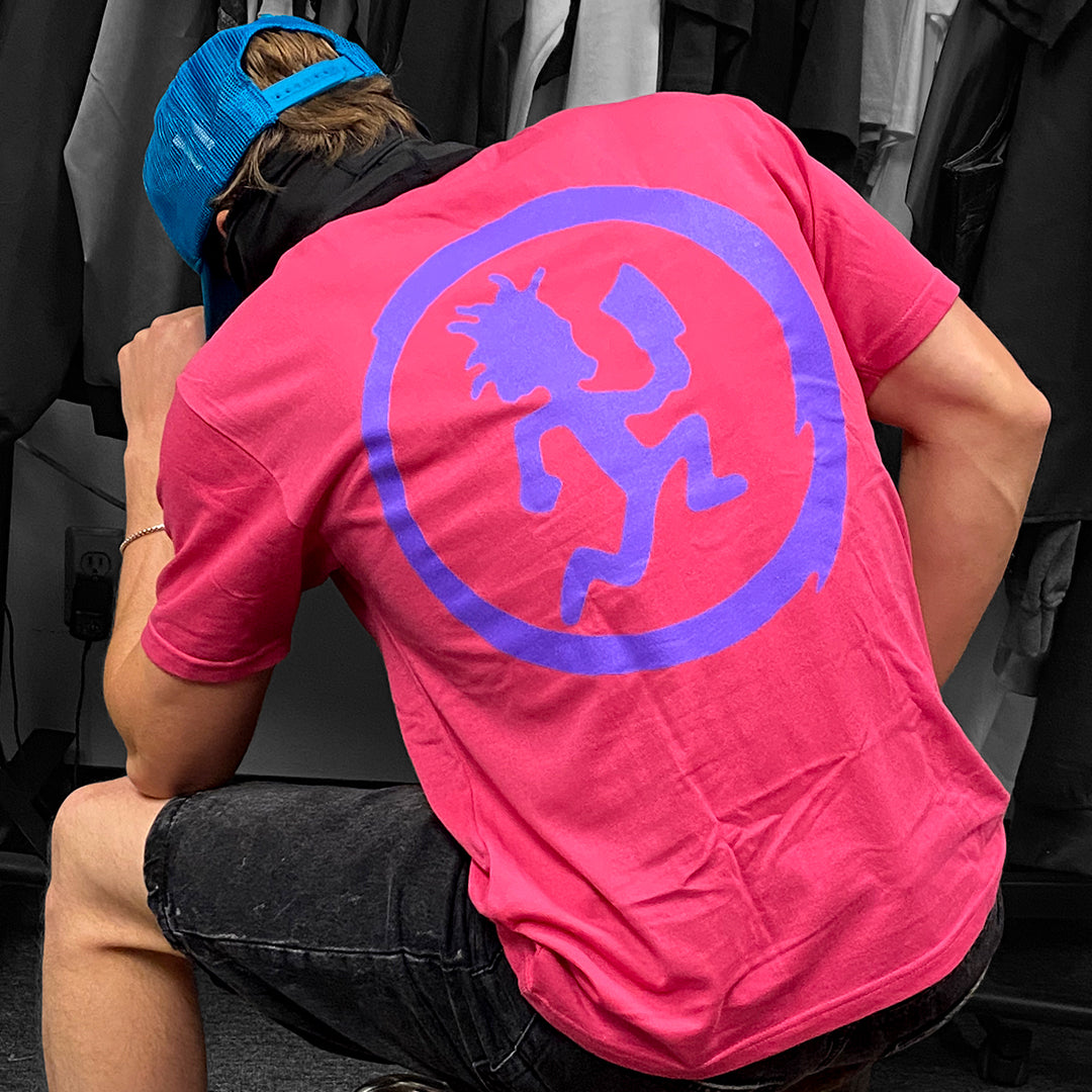 "Stack Logo" T-Shirt In Pink