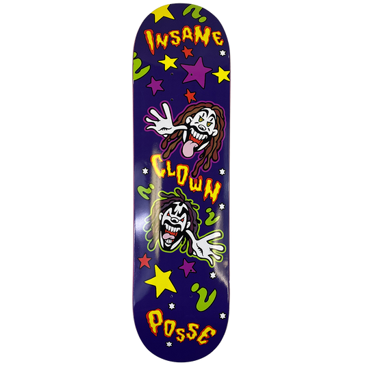 "Cartoon Clowns" Skate Deck