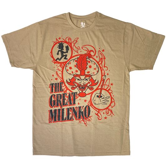 "The Great Milenko" T-Shirt In Tan