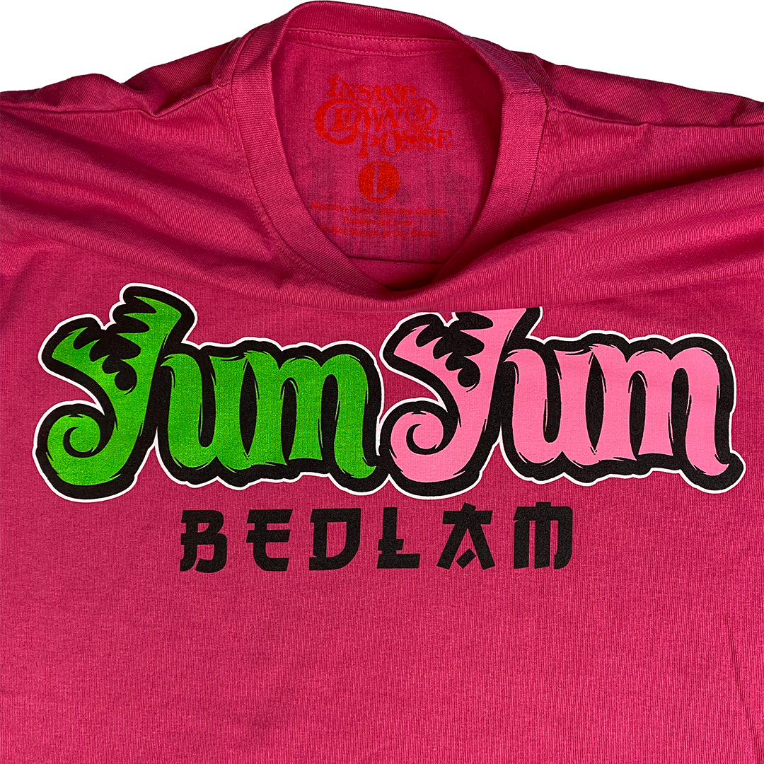 "Yum Yum Bedlam" T-Shirt In Pink